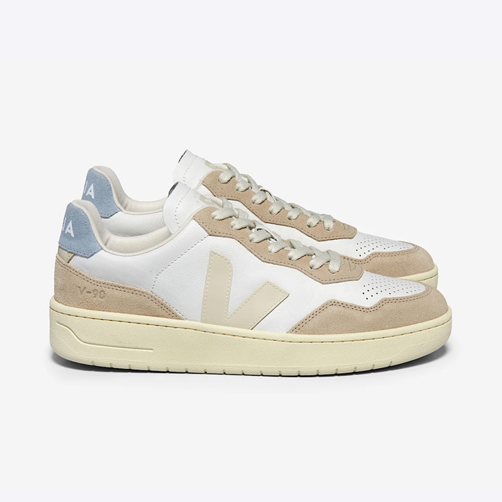 V-90 LEATHER WHITE FEMME